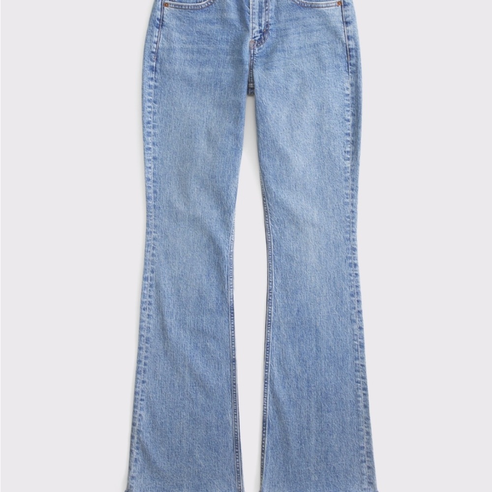 Abercrombie & Fitch Light Blue Flare Jeans